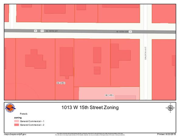 Retail Land | West 15th Street/Highway 98 | .74 +/- Acres : 1013 W 15th St, Panama City, FL 32401